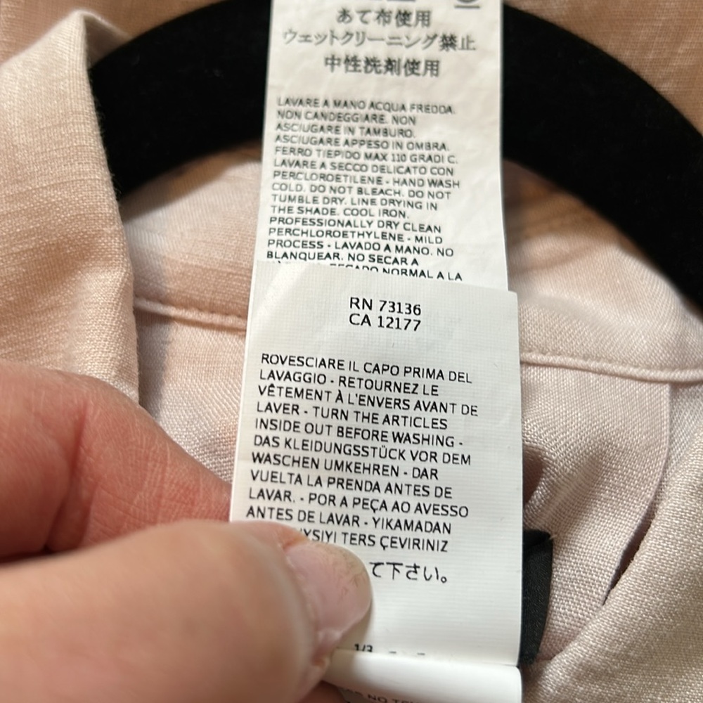 Max Mara Weekend Linen Shirt - Picture 14 of 16